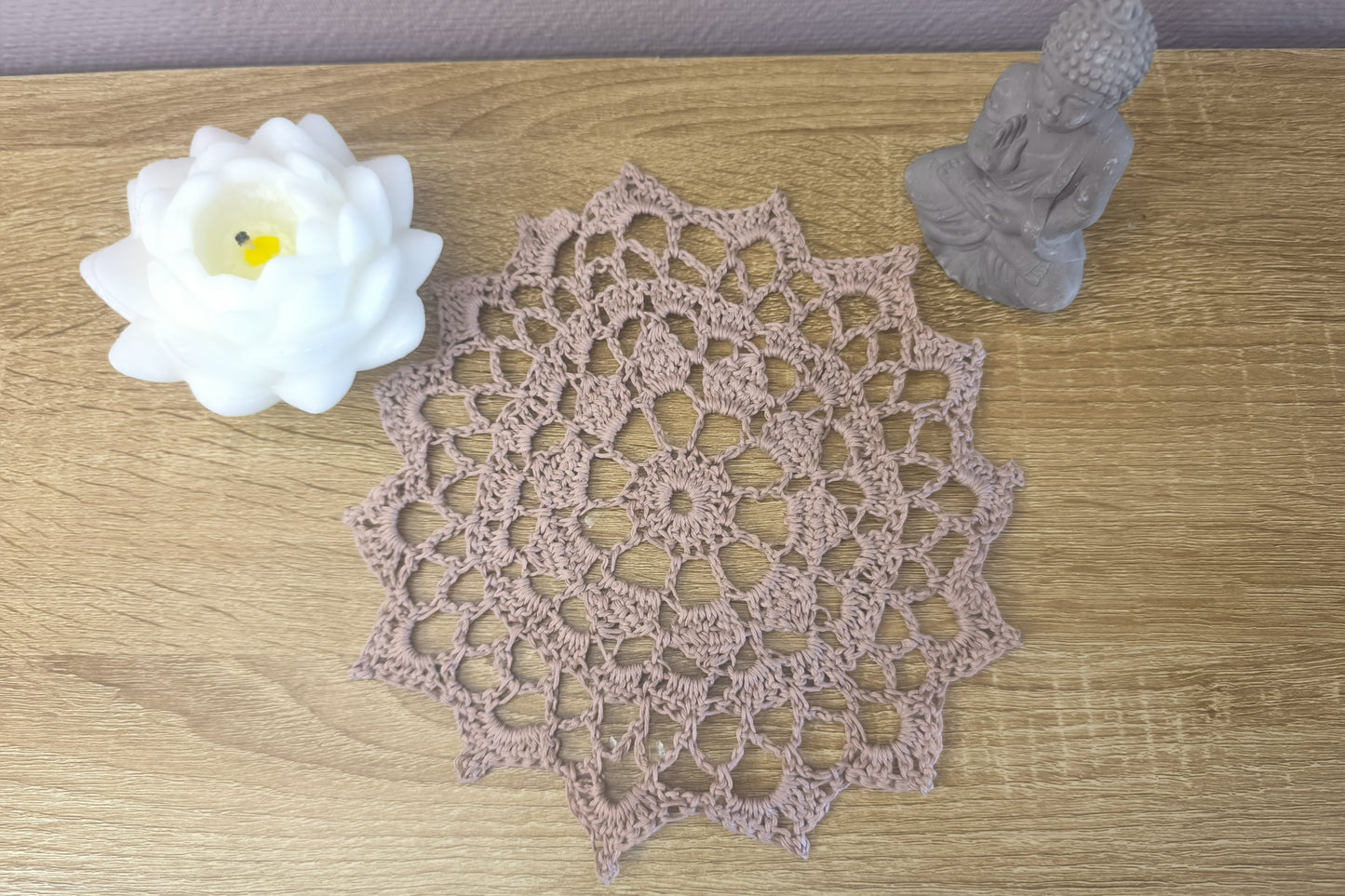 Napperon dentelle au crochet