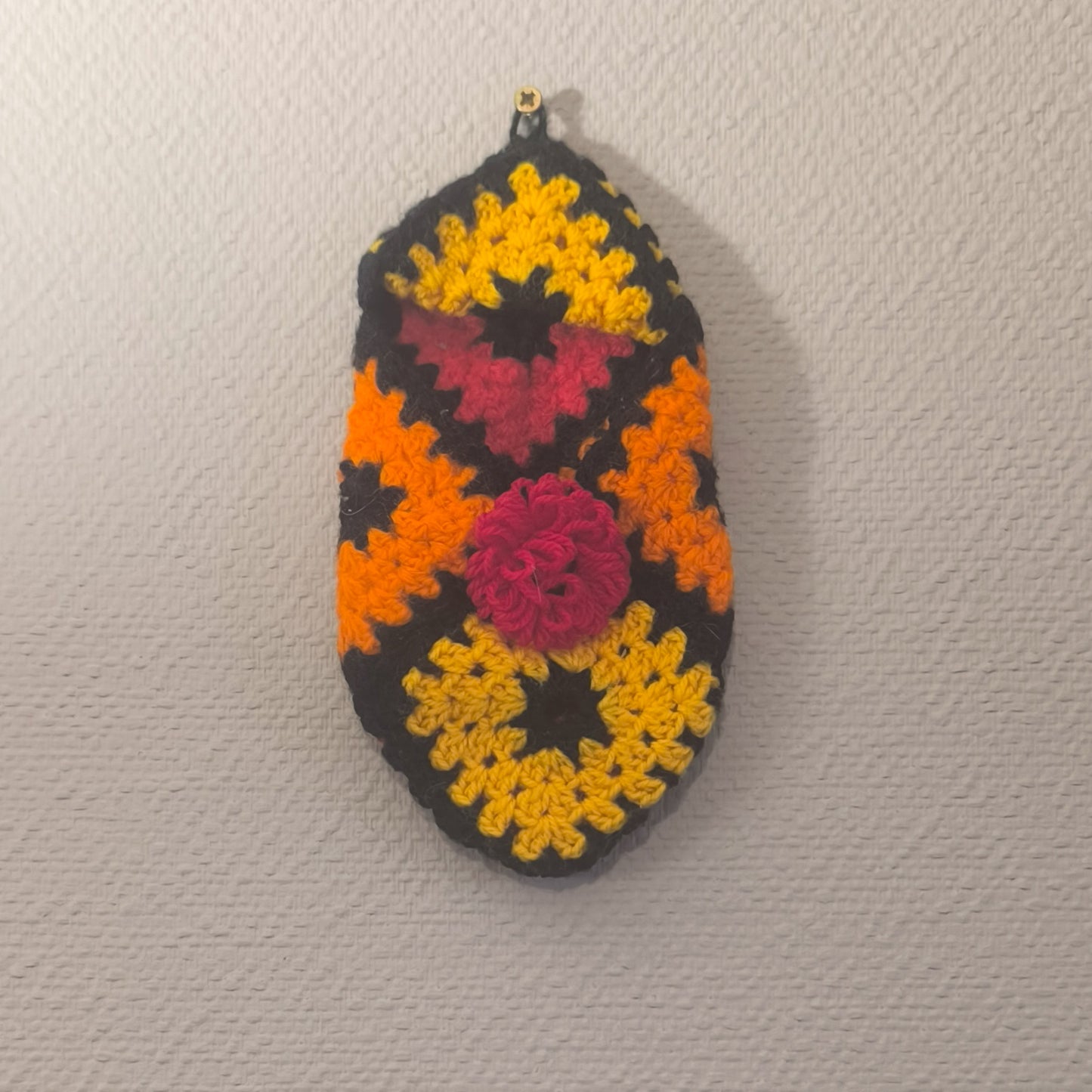 Chausson décoratif andalou au crochet