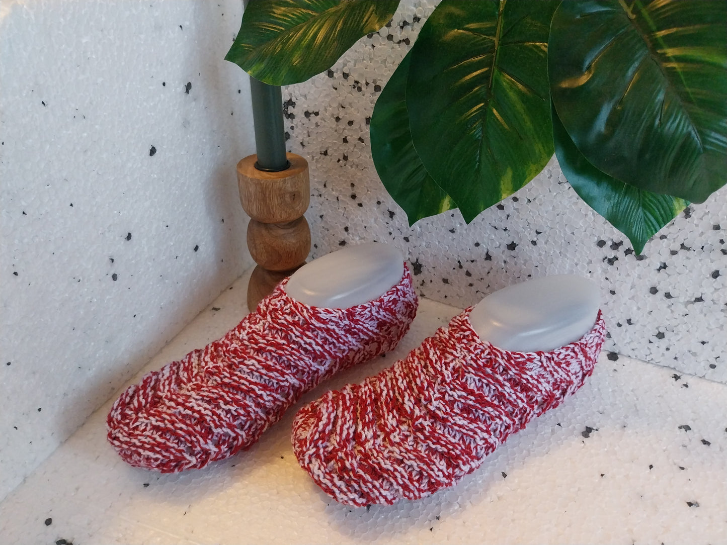 Chaussons féeriques faits main - Taille 37 environ