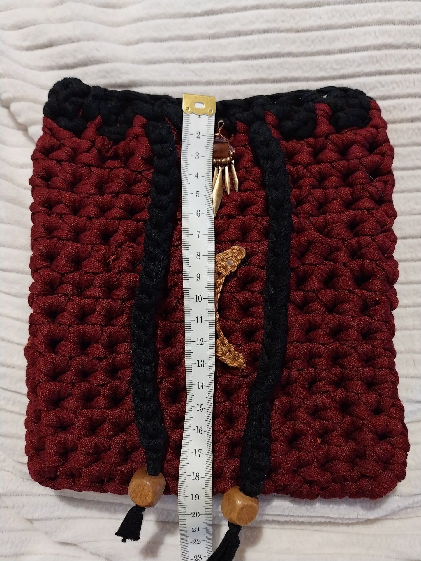 Housse de livre et liseuse fantasy au crochet "lune d'automne"